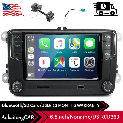 Car Radio Stereo DS RCD360 187B Carplay Bluetooth Touch Screen For After 2010 VW • $209.99