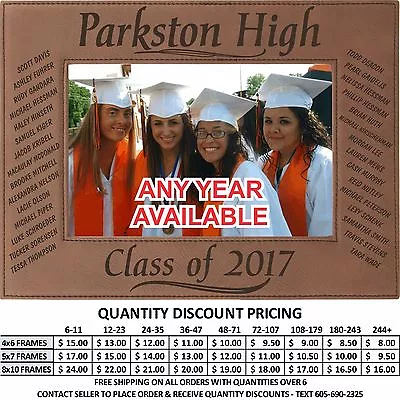 Personalized Graduation Picture Frames Custom Laser Engraved Class Of 2020 Gifts • $14
