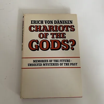 Chariots Of The Gods? Hardcover Erich Von Daniken 1969 Vintage BCE • £19.45