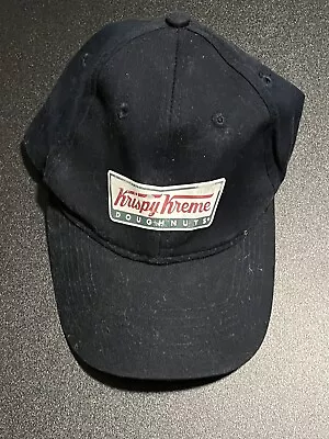 Krispy Kreme Unisex Hat Adjustable Navy Blue Logo Casual Cap Baseball Realtree • $10