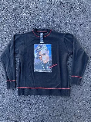 Vintage Makaveli Branded Sweater Size Medium Tupac Shakur 2Pac Rap Hip-hop Wool • $20