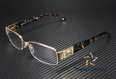 VERSACE VE1175B 1002 Gold Demo Lens 53 Mm Women's Eyeglasses • $185.38