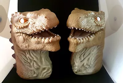 Collectable Pair Rare Vintage 1998 Godzilla Head Hand Puppet Promotional KF • $50