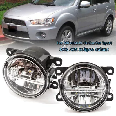 54W LED Fog Light Lamp For Mitsubishi Outlander Sport RVR ASX Eclipse Galant L&R • $23.54