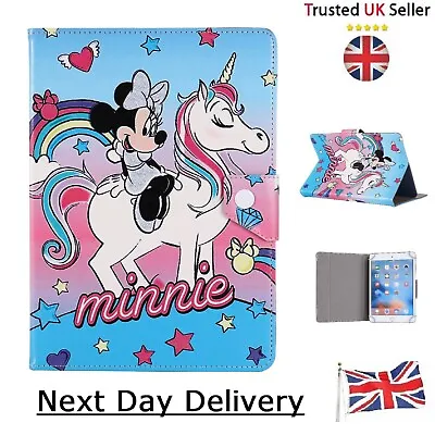 Case For Kids IPad Air 1 2 9.7” 9th 10.2 Gen 5 6 7 8 Mini 3 4 5 6 Minnie Unicorn • £15.99