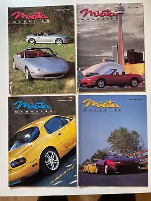 Miata Club Magazine Bundle 1996 (4 Magazines) • $30