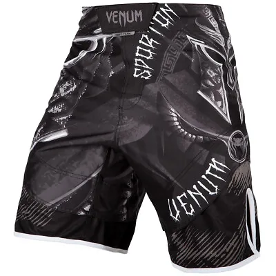 Venum Gladiator 3.0 MMA Fight Shorts - Black/White • $57.50