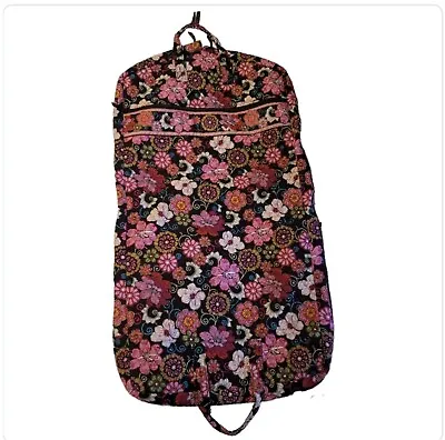Vera Bradley Foldable Garment Dress Hanging Bag Large Pockets Mod Pink Floral • $55