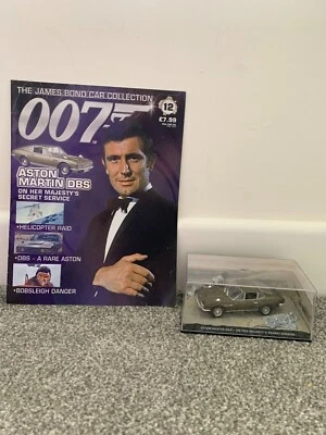 £9.99 • Buy James Bond Car Collection-Aston Martin DBS  #12 -On Her Majesty's Secret Service