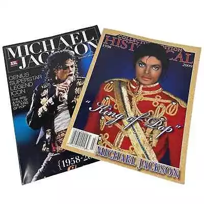 Michael Jackson King Of Pop Pair Commemorative Magazines Special Collectors Edit • $28.99