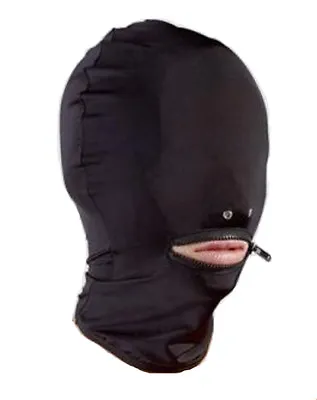 £9.99 • Buy Spandex Hood Zip Mouth/No Eyes Nose Holes Unisex Stretchy