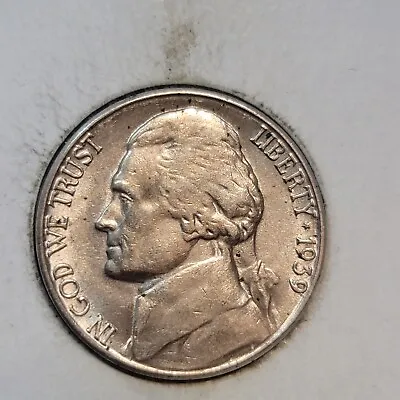 1939 S Jefferson Nickel CC • $6.95