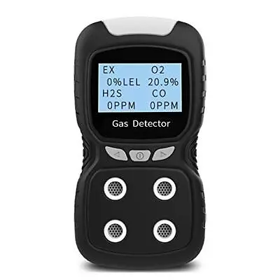 Portable Gas Detector Gas Clip 4 Gas Monitor Meter Tester Analyzer Rechargeable  • $141.89