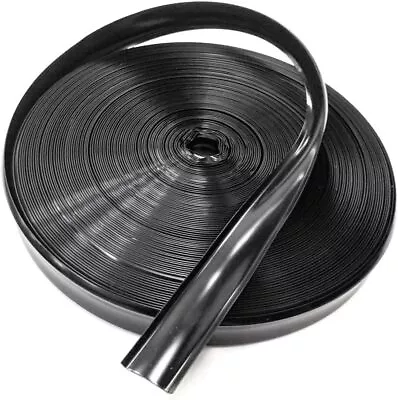 Black Vinyl 7/8  Insert Molding Trim Screw Cover RV Camper 50 Ft  • $29.37