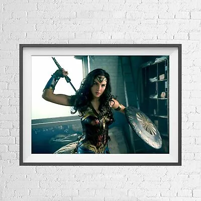 DC COMICS SUPERHERO WONDER WOMAN POSTER PICTURE PRINT Sizes A5 To A0 **NEW** • $16.95