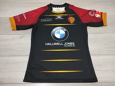 RGC North Wales - Home Rugby Shirt 2018/2019 - XBlades Medium M Jersey Top A6T • £29.99
