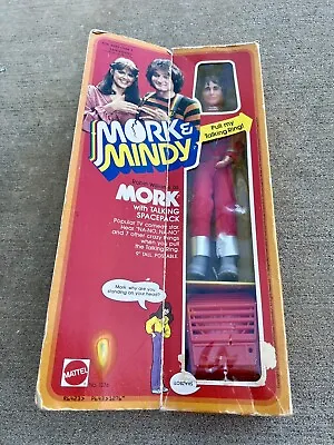 NEW Vintage 1979 Robin Williams MORK With Talking Space Pack 9” Doll Mattel • $64.99