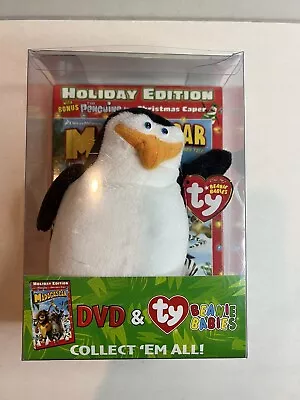 Madagascar DVD And TY Beanie Baby Holiday Edition Set (NEW) • $15.99