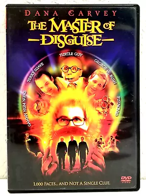 Master Of Disguise DVD Dana Carvey 1000 Faces And Not A Single Clue Hilarious • $3