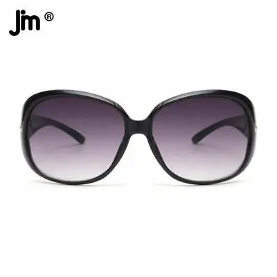 £12.98 • Buy JM 2022 Large Round Bifocal Reading Sunglasses For Women Vintage Oversized Lady 