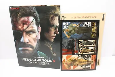 METAL GEAR SOLID Ⅴ Tokyo Game Show 2014 Pamphlet ＆ Phantom Pain Soldier Sticker • $58.48