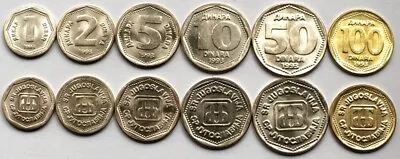 Yugoslavia 6 Coins Set 1993 Unc (#1460) • $2.50