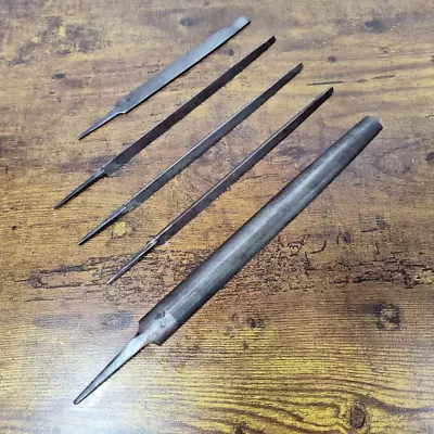 Lot Of 5 Vintage Hand Files • $19.99