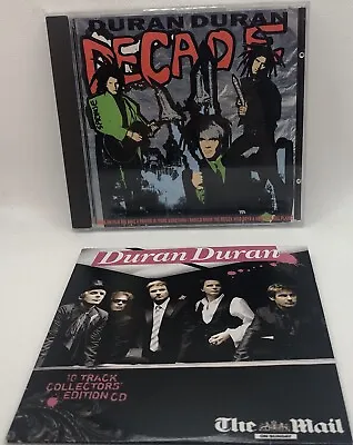 Duran Duran - Daily Mail Promo CD (Live In London) + Decade (Best Of) CD • £3.50