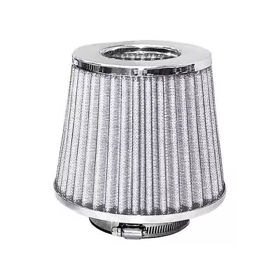 Jetco Air Filter Pod Style Chrome Top/White Filter Performance Products Air Filt • $42.67