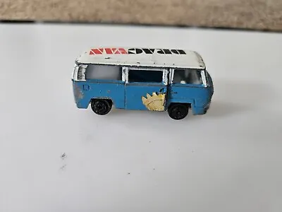 Vintage Zylmex Volkswagen VW Drag Van P332 - White/Blue Bus Hong Kong • $9.99