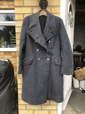 British Military RAF Heavy Wool Winter Coat • £45