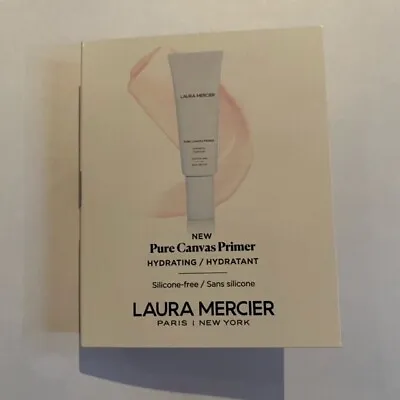 Laura Mercier Pure Canvas Protecting Hydrating Primer Deluxe 3x 5ml New • £6.99