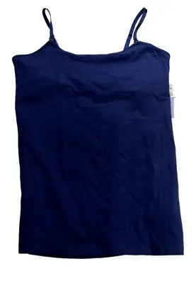 $18.99 • Buy Motherhood Maternity Tank Top Nursing Cami Blue Size Medium Stretch New