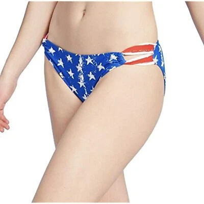 £4.78 • Buy Xhilaration Juniors' Hipster Bikini Bottom (Stars And Stripes, S)