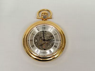 Invicta Skeletonized Pocket Watch I-15591 • $49.99