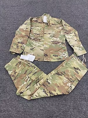 US Army Camo OCP Combat Uniform ACU Multicam Blouse/Trousers Size Small Reg New • $99.99