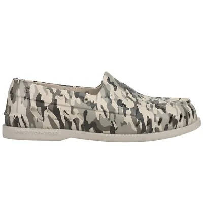 Sperry Authentic Original Float Camouflage Slip On  Mens Beige Casual Shoes STS2 • $14.99