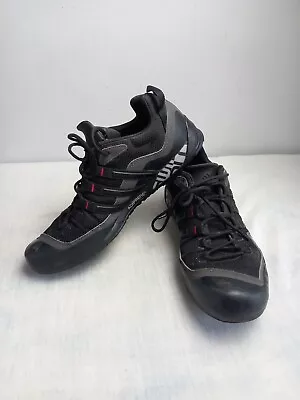 Mens - Adidas Terrex  Black Trainers Walking Trail Shoes UK 10 • £21.99