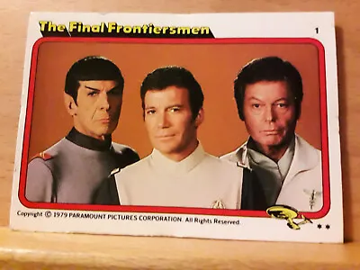 £1 • Buy Topps 1979   Star Trek - The Motion Picture  * Choose The One's You Need * 