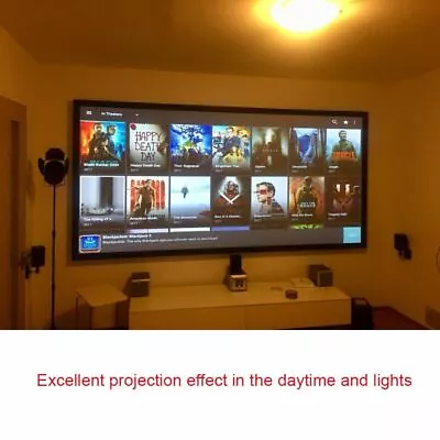 16:10 Projector Screen 100 120 Inch Reflective Projection Screens For Yg300 Xgim • $74.90