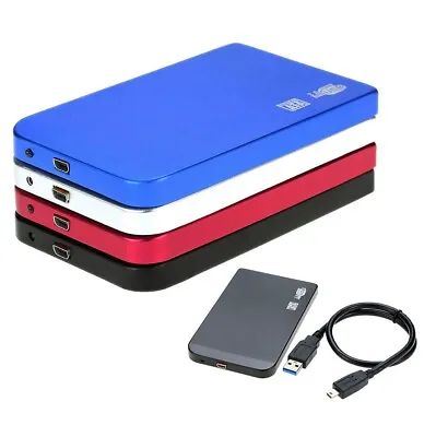 $21.07 • Buy USB3.0 1TB External Hard Drives Portable Desktop Mobile Hard Disk Case