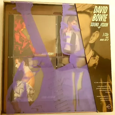 David Bowie  Sound+vision  4cd Box Ryko 1989 • £45