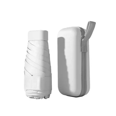 $21.69 • Buy Mini Pocket Umbrella Anti-UV Sun/Rain Windproof 6 Folding Ultra Light Umbrella
