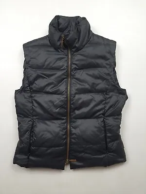 Moncler Vintage Sleeveless JACKET Black Vest Gilet Women Size S • $149