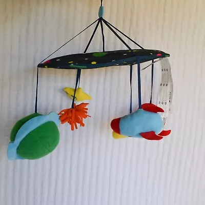 Ikea KLAPPA Nursery Cot Crib Mobile Solar System Planets Space Baby Room • £5