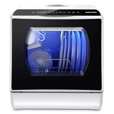 Table Top Dishwasher 6 Programs Mini Dishwasher With Touch Control Auto-drying • £109