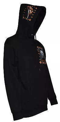 Halloween Michael Myers Big Orange Stitch Hoodie Black • $44.99