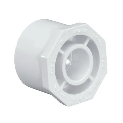 1-1/2   X 3/4   Slip X Slip PVC Bushing / Reducer SCH 40 -8113328 • $6.99