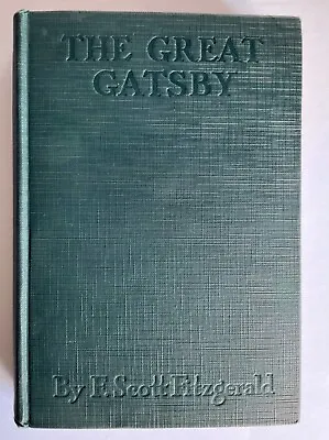 The Great Gatsby By F. SCOTT FITZGERALD. First Ed. Scribner Pub. . 1925. • $7899.89