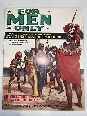 Men Magazine May 1959 - The Mad Butcher And His 1000000 Corpses- Collectible • £20.10